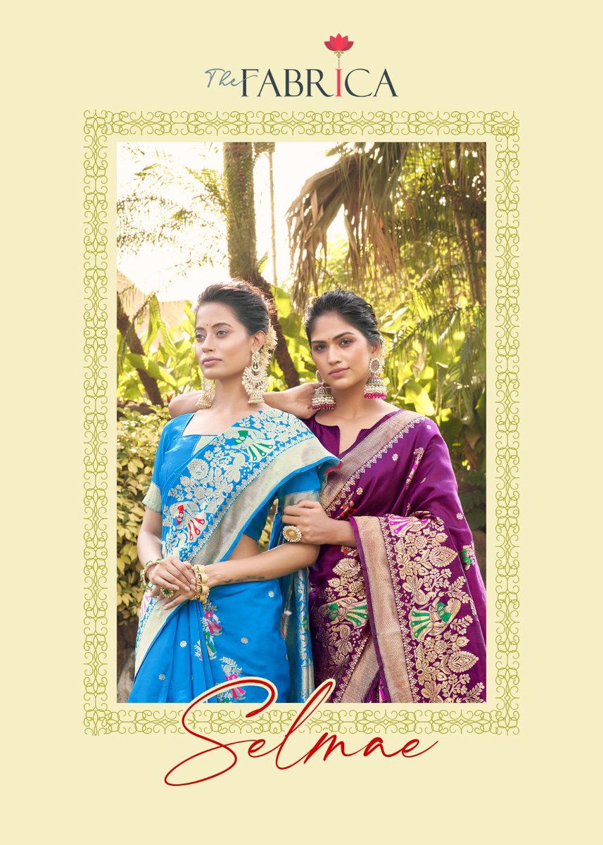 SELMAE BY FABRICA SOFT SILK SAREE MANUFACTURER IN INDIA 1