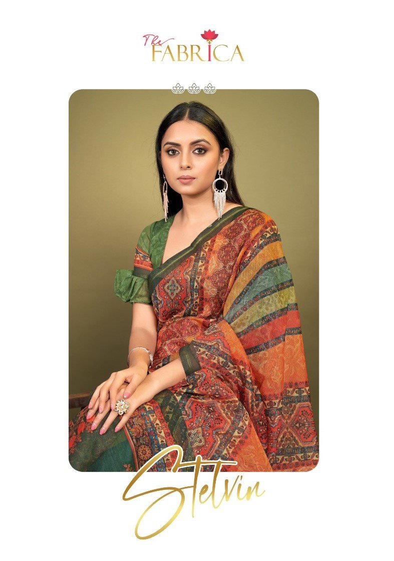 STELVIN BY FABRICA COTTON SAREE MANUFACTURER IN INDIA 1