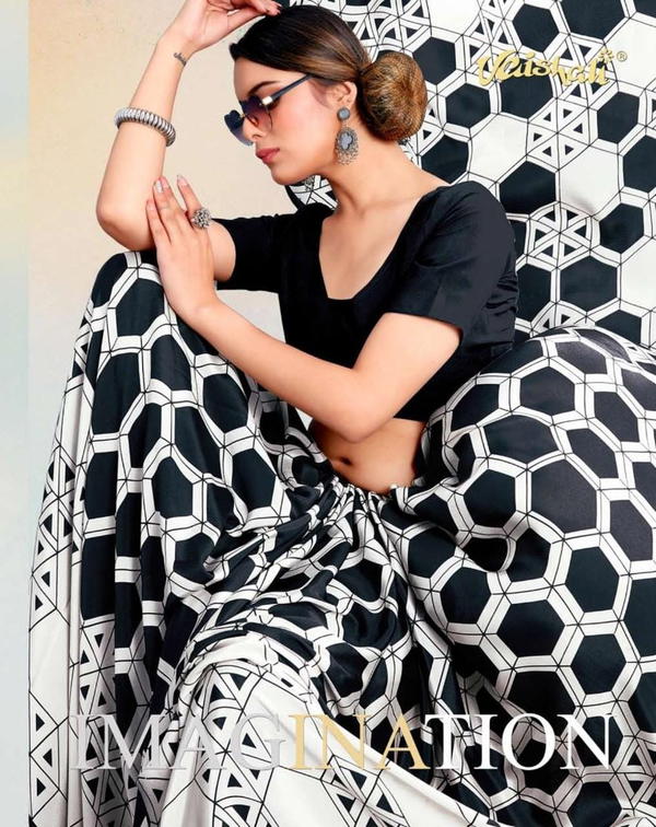 IMAGINATION BY VAISHALI CRAPE SILK SAREE WHOLESALER IN INDIA