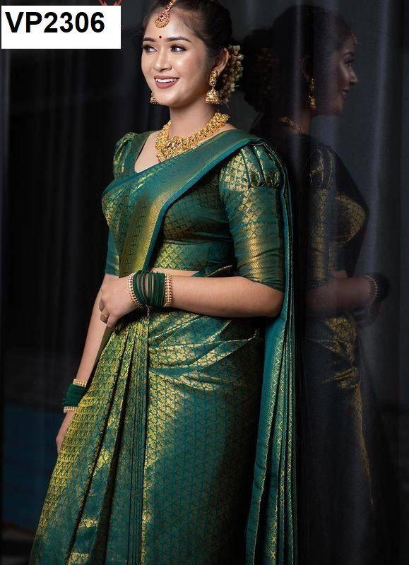 D.NO. VP2306 BY FASHION BERRY LICHI SILK SAREE WHOLESALER IN INDIA 1