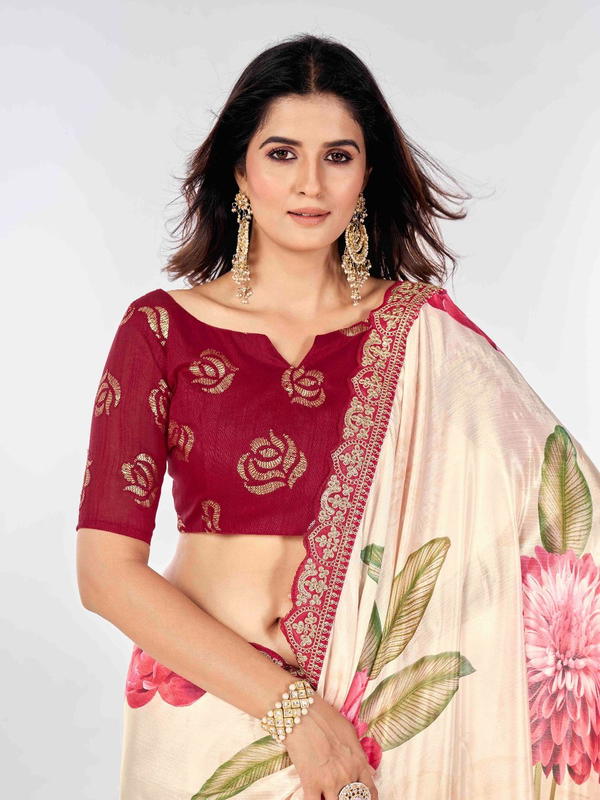 FASHION BERRY FIONA VP398 DESIGNER SAREE WHOLESALER IN SURAT