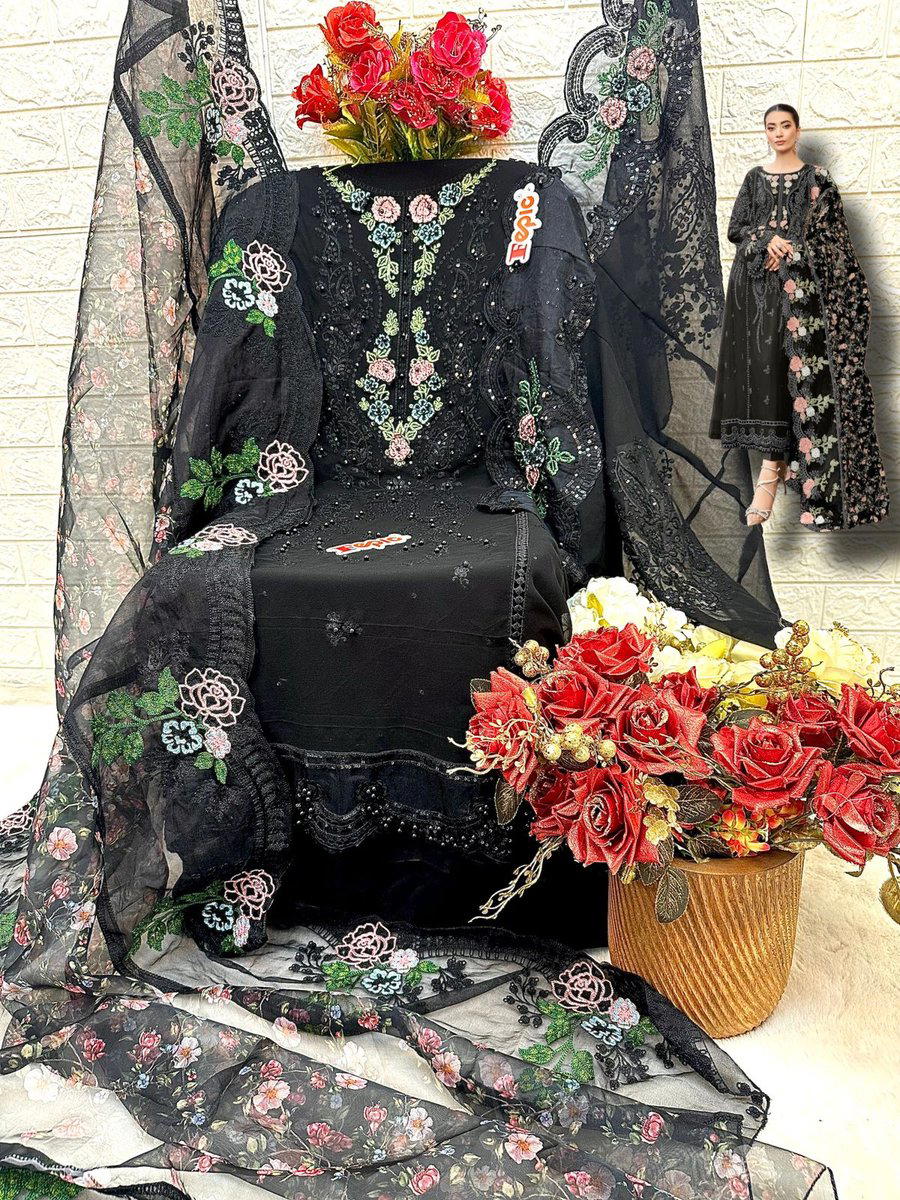 ROSEMEEN DN C 1645 BY FEPIC EMBROIDERY SALWAR KAMEEZ MANUFACTURER IN INDIA 1