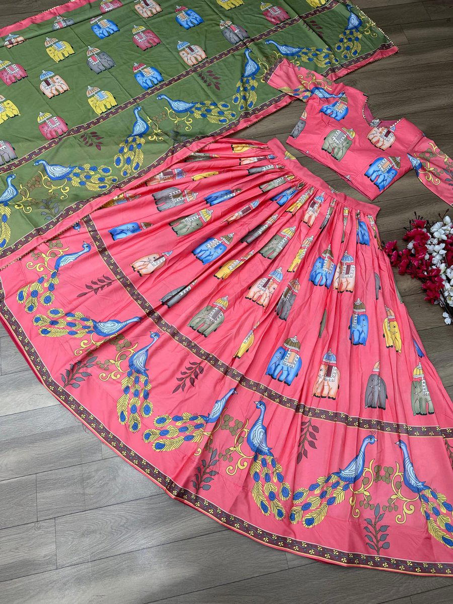 DESIGN :- PC-292 BY SAGAR IMPEX PRINTED LEHENGA CHOLI MANUFACTURER IN INDIA 1