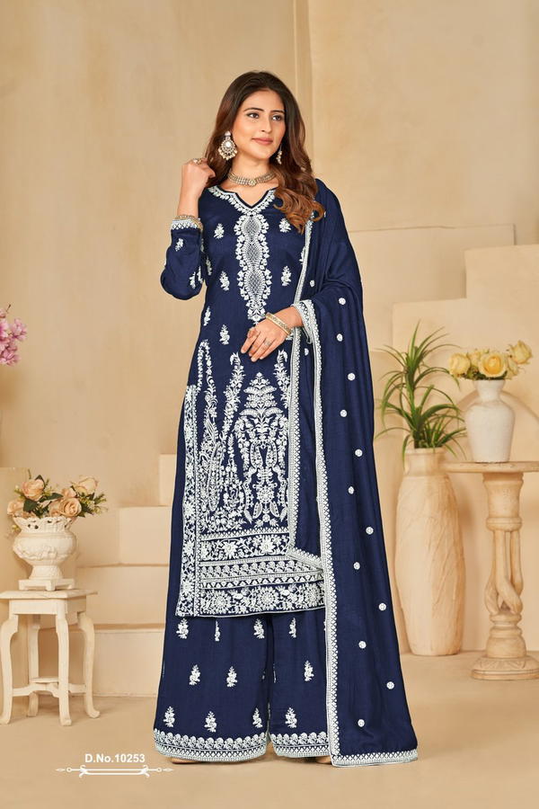 VOL 25 BY ANJUBAA ART SILK SALWAR KAMEEZ MANUFACTURER IN INDIA