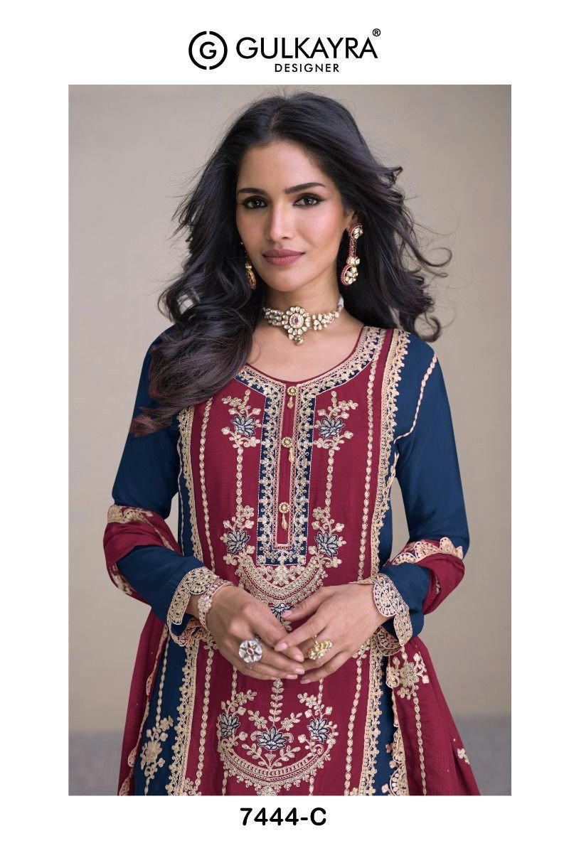 SABINA BY GULKAYRA CHINON SALWAR KAMEEZ MANUFACTURER IN INDIA 1