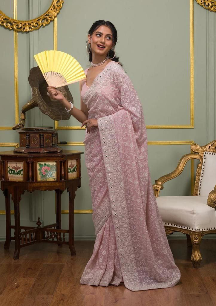 KHUBSURAT BY RAA GEORGETTE SAREE MANUFACTURER IN INDIA 1
