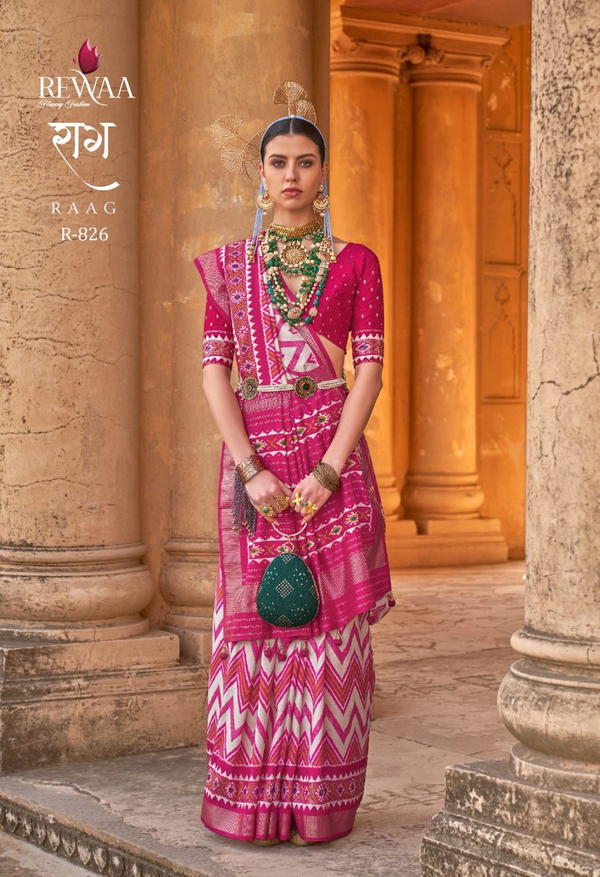 RAAG BY REWAA PV SILK SAREE MANUFACTURER IN INDIA