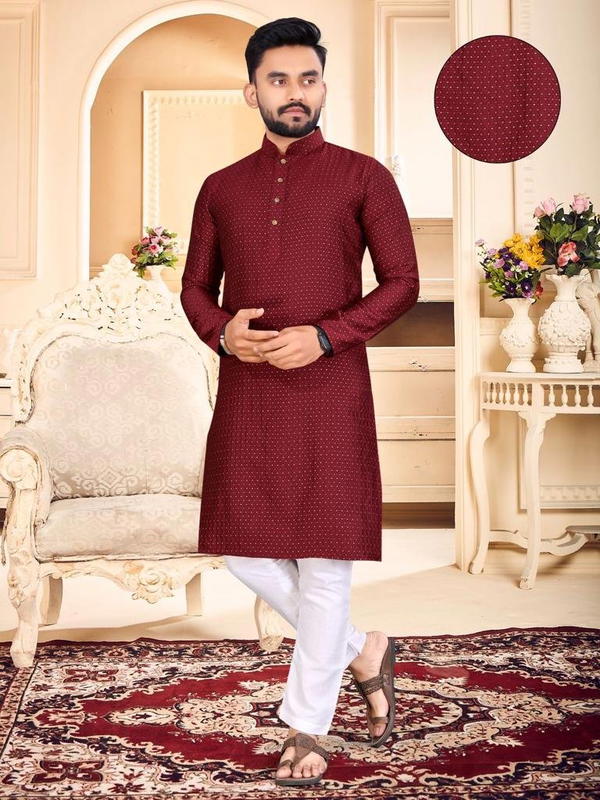 RAJWADI ASTAR BY SPARKLE COTTON KURTA PYJAMA MENS WEAR WHOLESALER IN INDIA