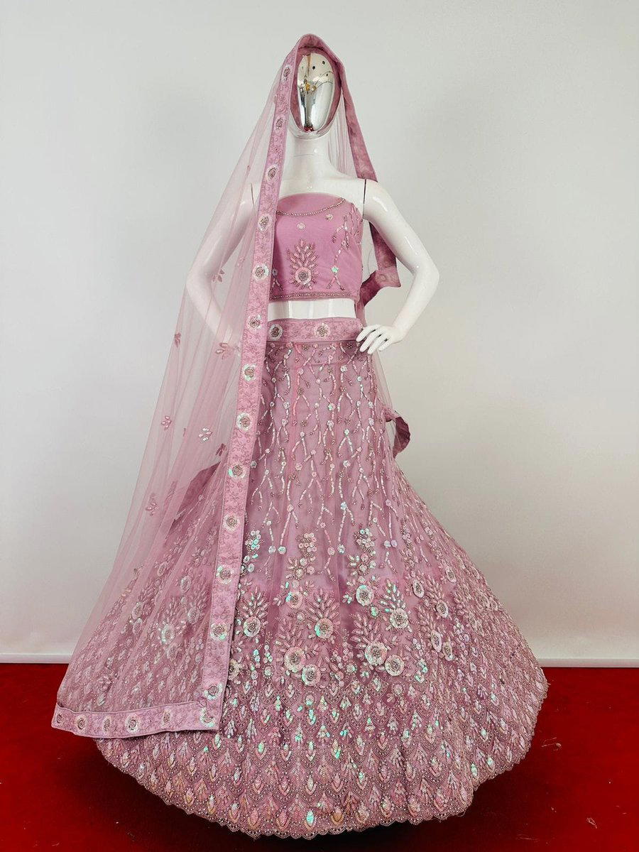 ZARINA BY SAGAR IMPEX DESIGNER NET LEHENGA CHOLI WHOLESALER IN SURAT 1