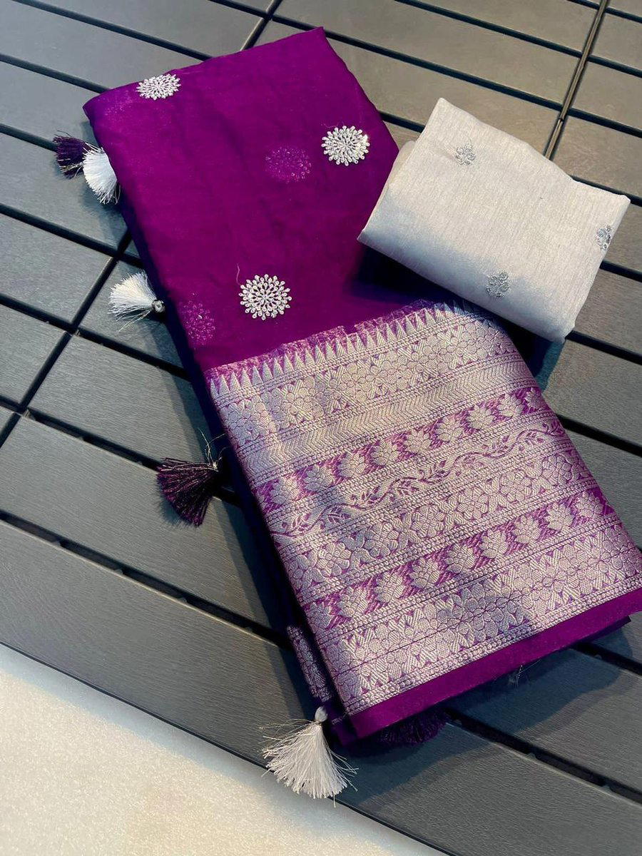 CM-689 BY SAGAR IMPEX KANCHIPURAM ORGENZA SAREE MANUFACTURER IN SURAT 1