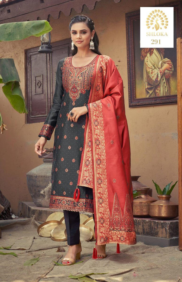 BANARASI VOL 4 BY PC BANARASI SILK SALWAR KAMEEZ EXPORTER IN INDIA 1