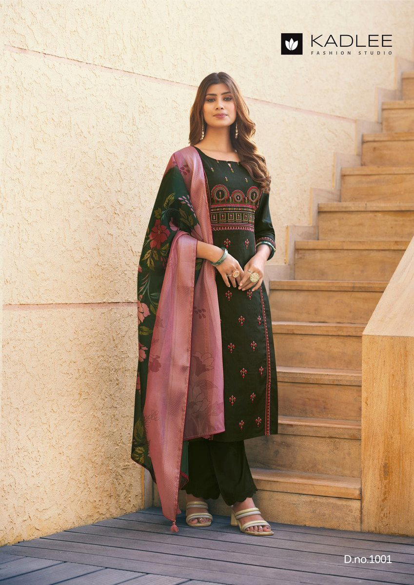 SUMMER STORY BY KADLEE VISCOSE WEAVING SALWAR KAMEEZ MANUFACTURER IN INDIA 1