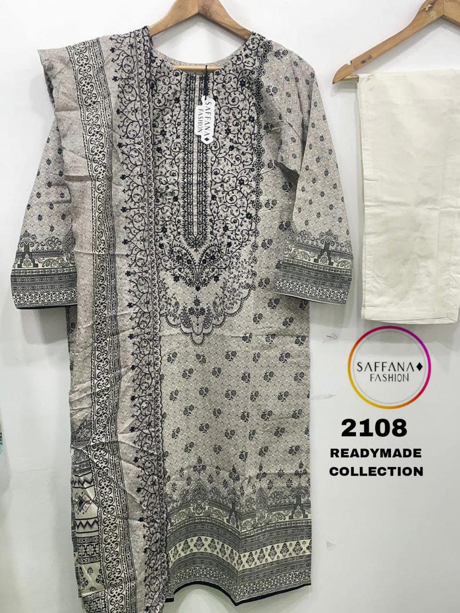 DN 2108 BY SAFFANA PURE LAWN PRINTED SALWAR KAMEEZ WHOLESALER IN INDIA 1