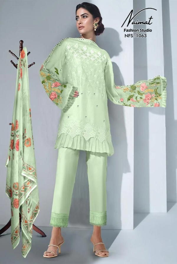NFS 1063 BY SAGAR IMPEX PURE FAUX GEORGETTE EXPORTER IN GUJARAT
