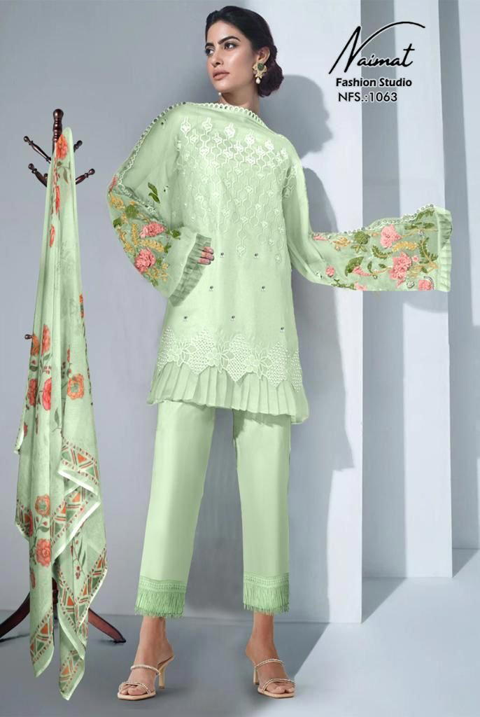 NFS 1063 BY SAGAR IMPEX PURE FAUX GEORGETTE EXPORTER IN GUJARAT 1