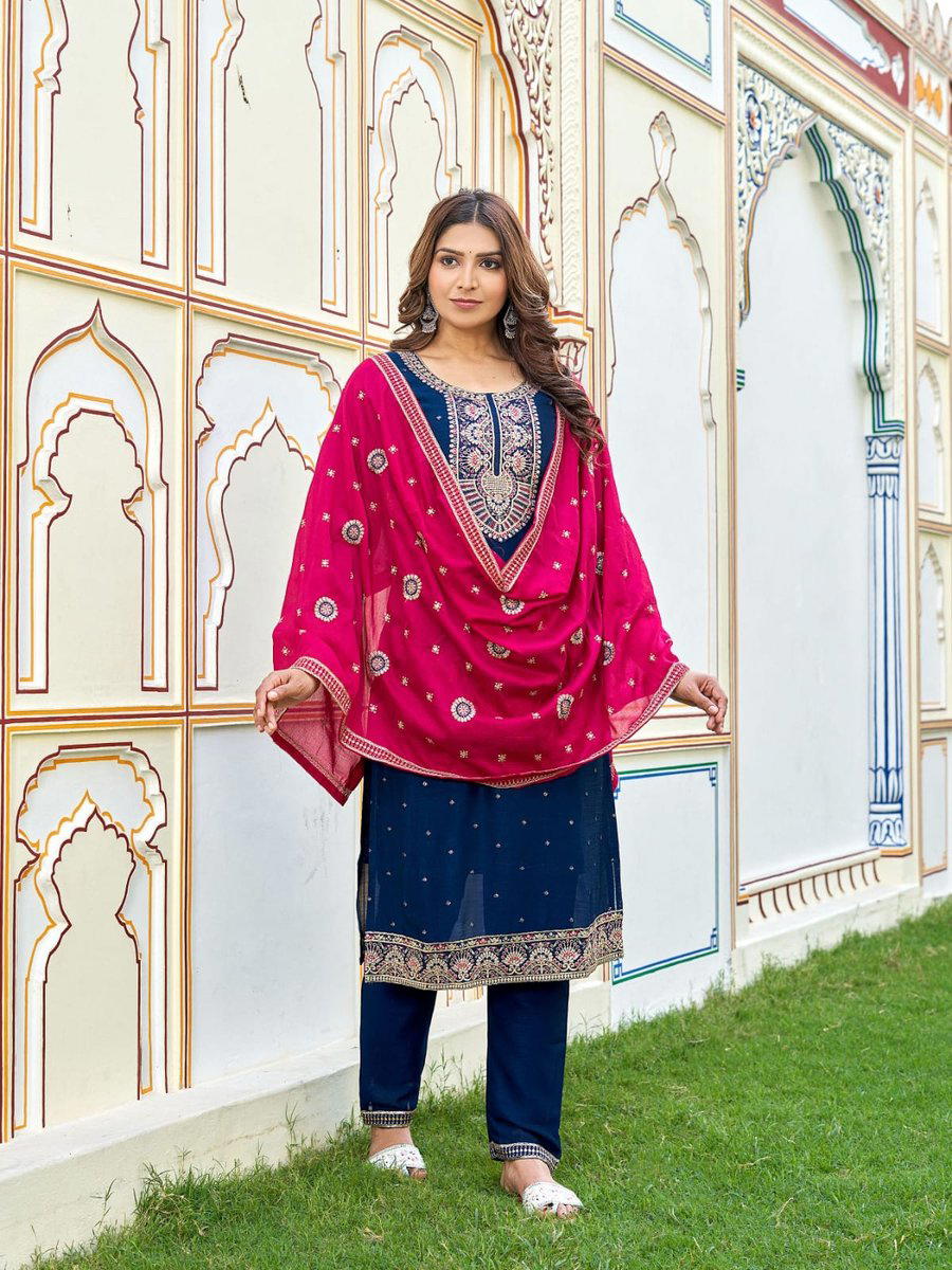 RINKLE BY AANCHI KURTIS VICHITRA TOP & BOTTOM WITH LINING KURTI MANUFACTURER IN GUJARAT 1