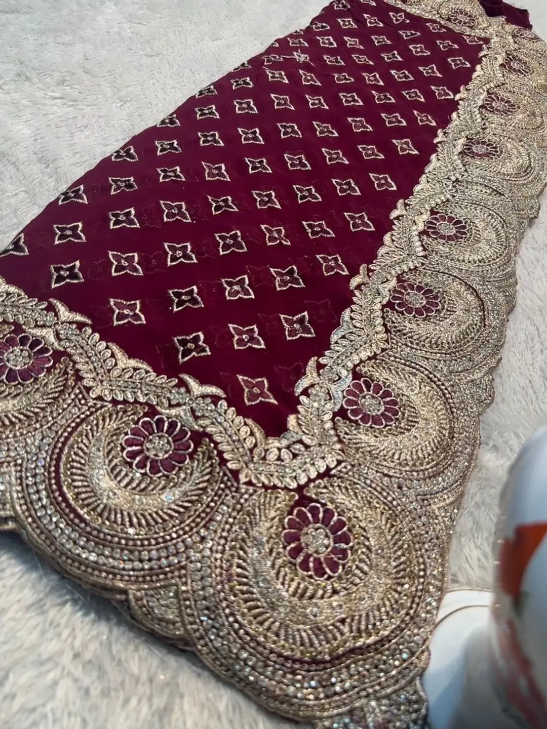 5 STAR BY SAGAR IMPEX FAUX GEORGETTE DESIGNER SAREE MANUFACTURER IN INDIA 1