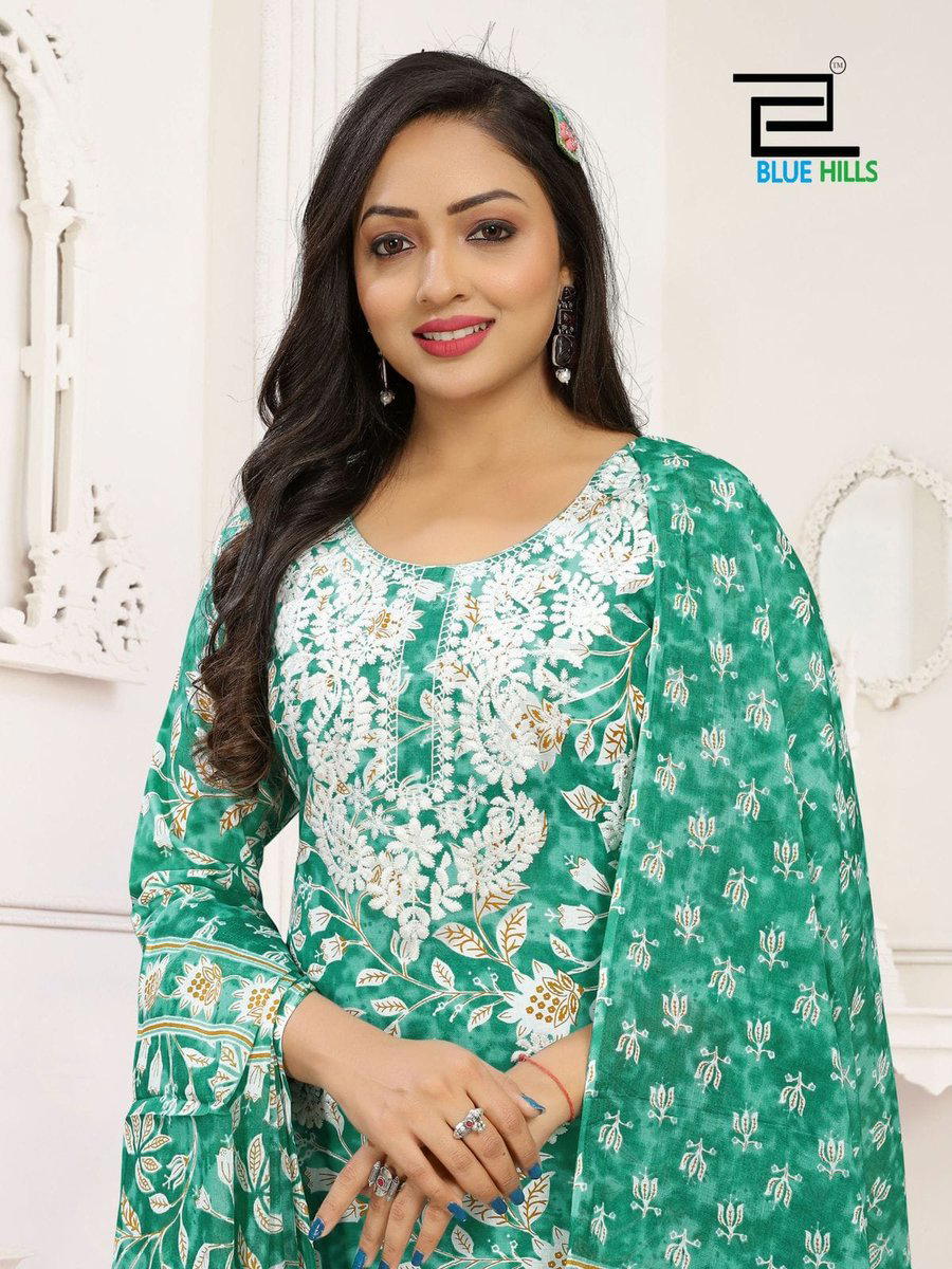 KANIKA BY BLUE HILLS COTTON SALWAR KAMEEZ EXPORTER IN INDIA 1