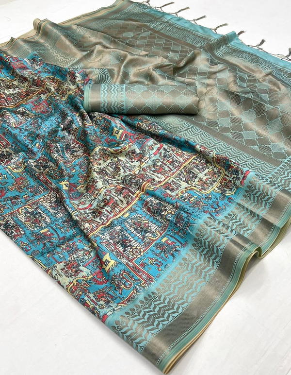 MULBERRY SILK BY GIRNAR FASHION BAMBOO SILK SAREE MANUFACTURER IN INDIA