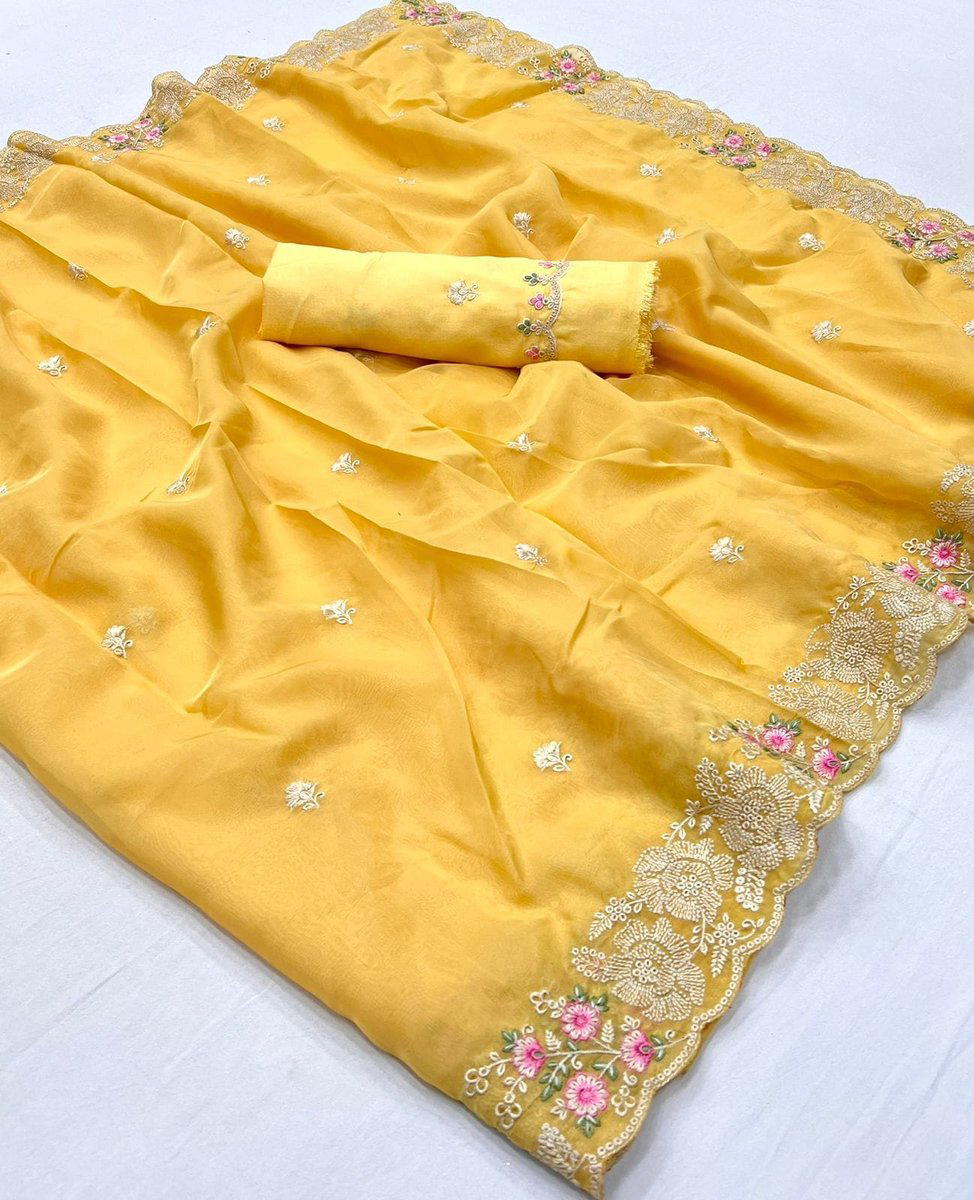 SURBHI BY RAJPATH SOFT ORGANZA SAREE MANUFACTURER IN INDIA 1