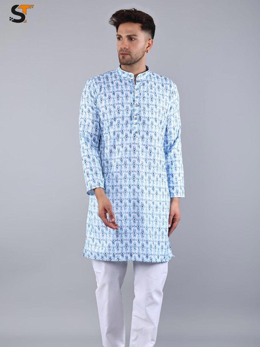 KURTA 4.0 BY SALASAR RAYON PRINTED KURTA-PYJAMA SET MANUFACTURER IN INDIA 1