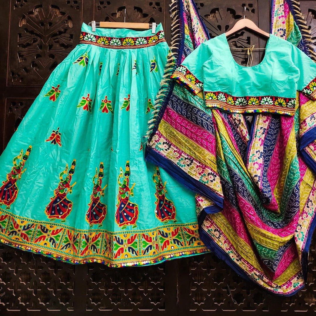 RANGTALI VOL 4 BY SAGAR IMPEX COTTON NAVRATRI COLLECTION LEHENGA CHOLI WHOLESALER IN INDIA 1