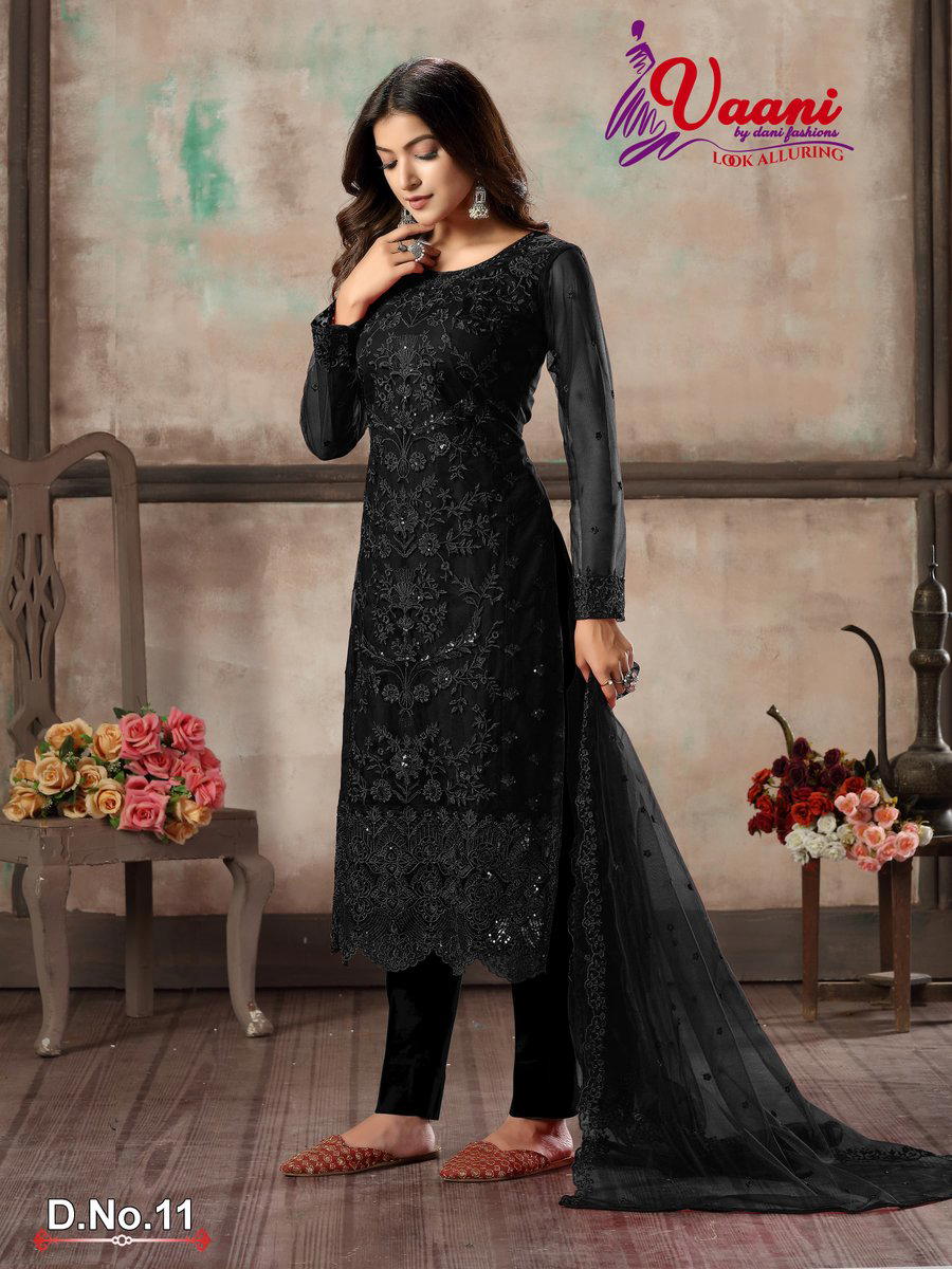 VAANI VOL 1 BY DANI CREATION DESIGNER NET SALWAR SUIT WHOLESALER IN INDIA 1