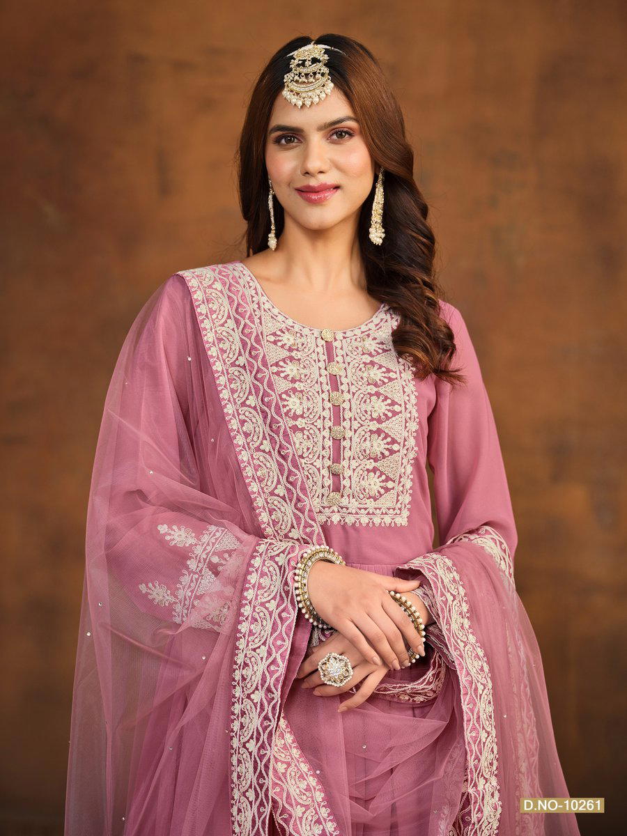 ANJUBAA VOL 26 BY DANI CREATION DESIGNER PAKISTANI GEORGETTE SALWAR SUIT WHOLESALER IN INDIA 1