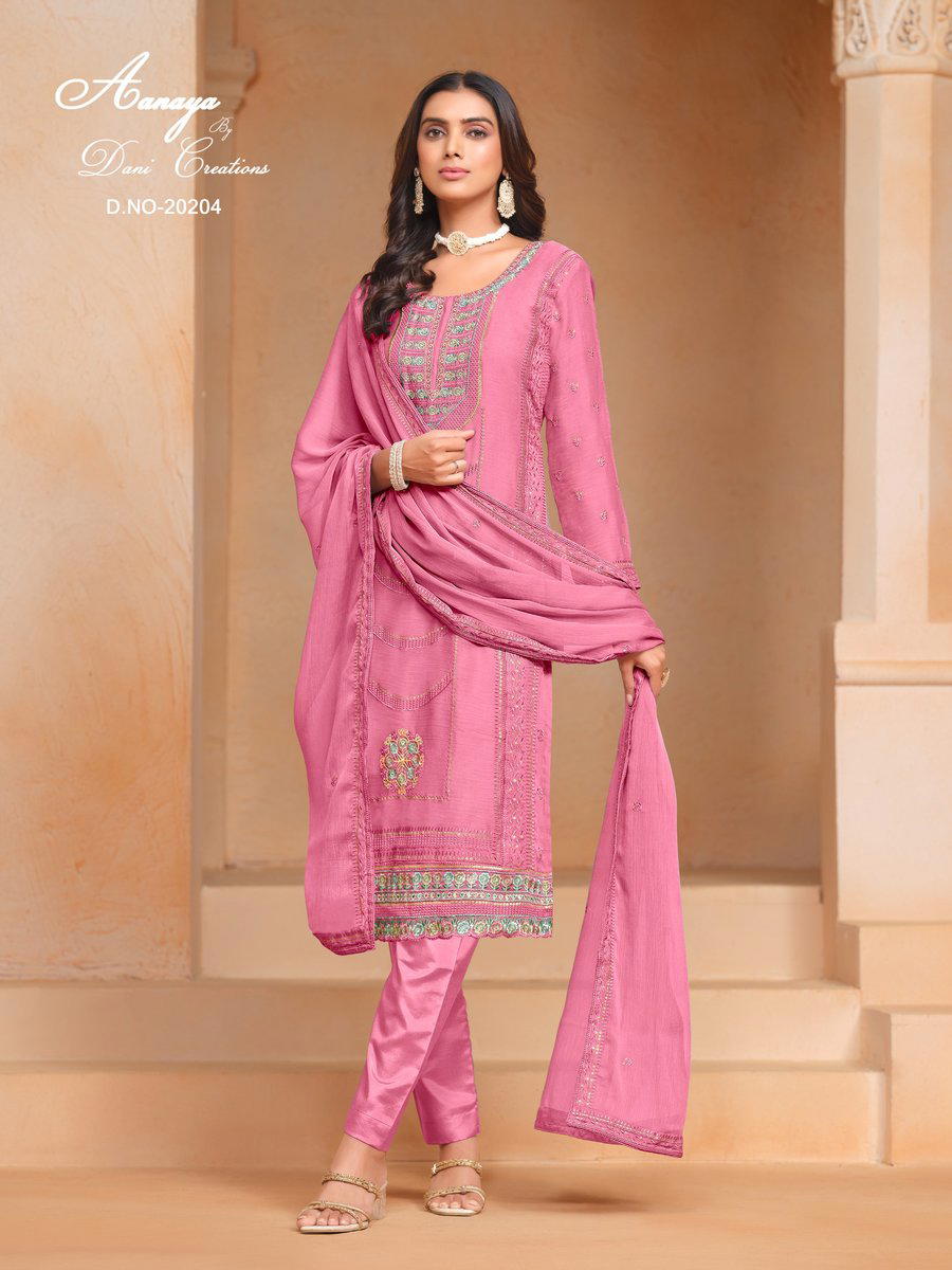 AANAYA VOL 202 BY DANI CREATION DESIGNER SALWAR SUIT WHOLESALER IN INDIA 1