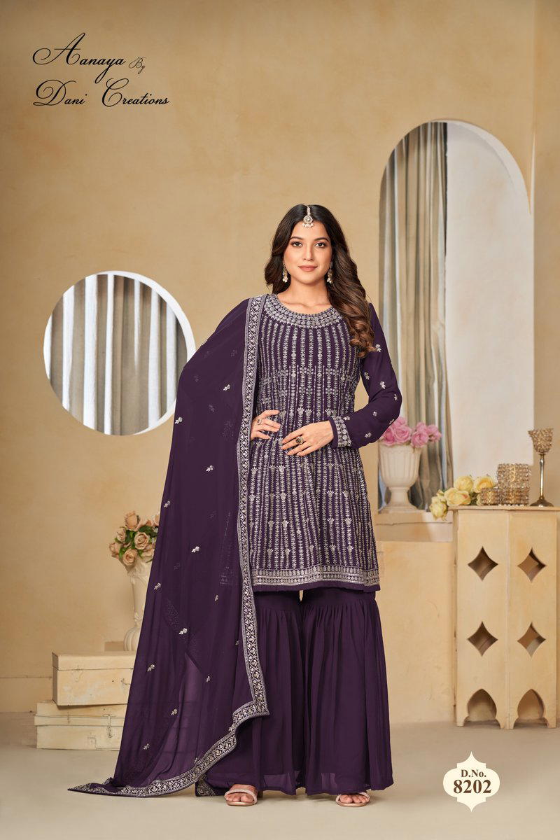 AANAYA VOL 182 BY DANI CREATION DESIGNER PAKISTANI SALWAR SUIT WHOLESALER IN INDIA 1