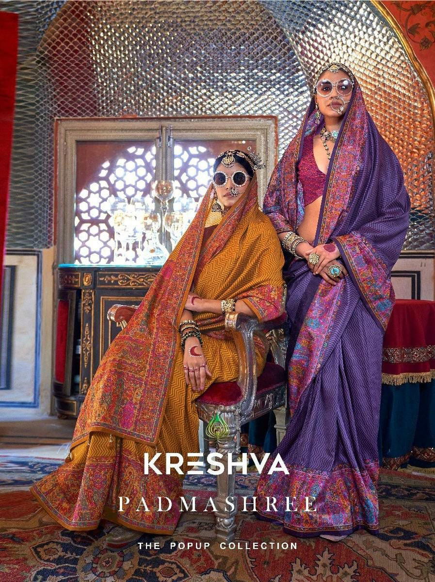 PADMASHREE BY KRESHVA DESIGNER SILK SAREE WHOLESALER IN INDIA 1