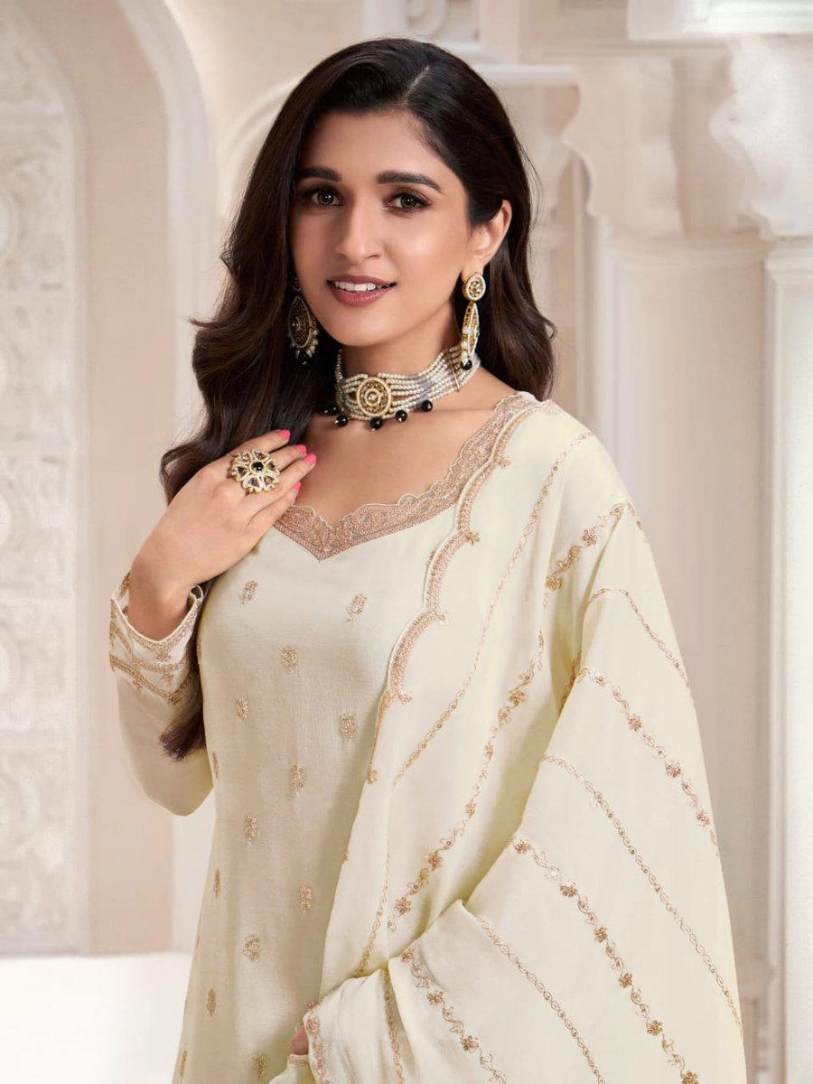D.NO 69721 TO 69726 BY OS DESIGNER CHINON SALWAR SUIT WHOLESALER IN INDIA 1