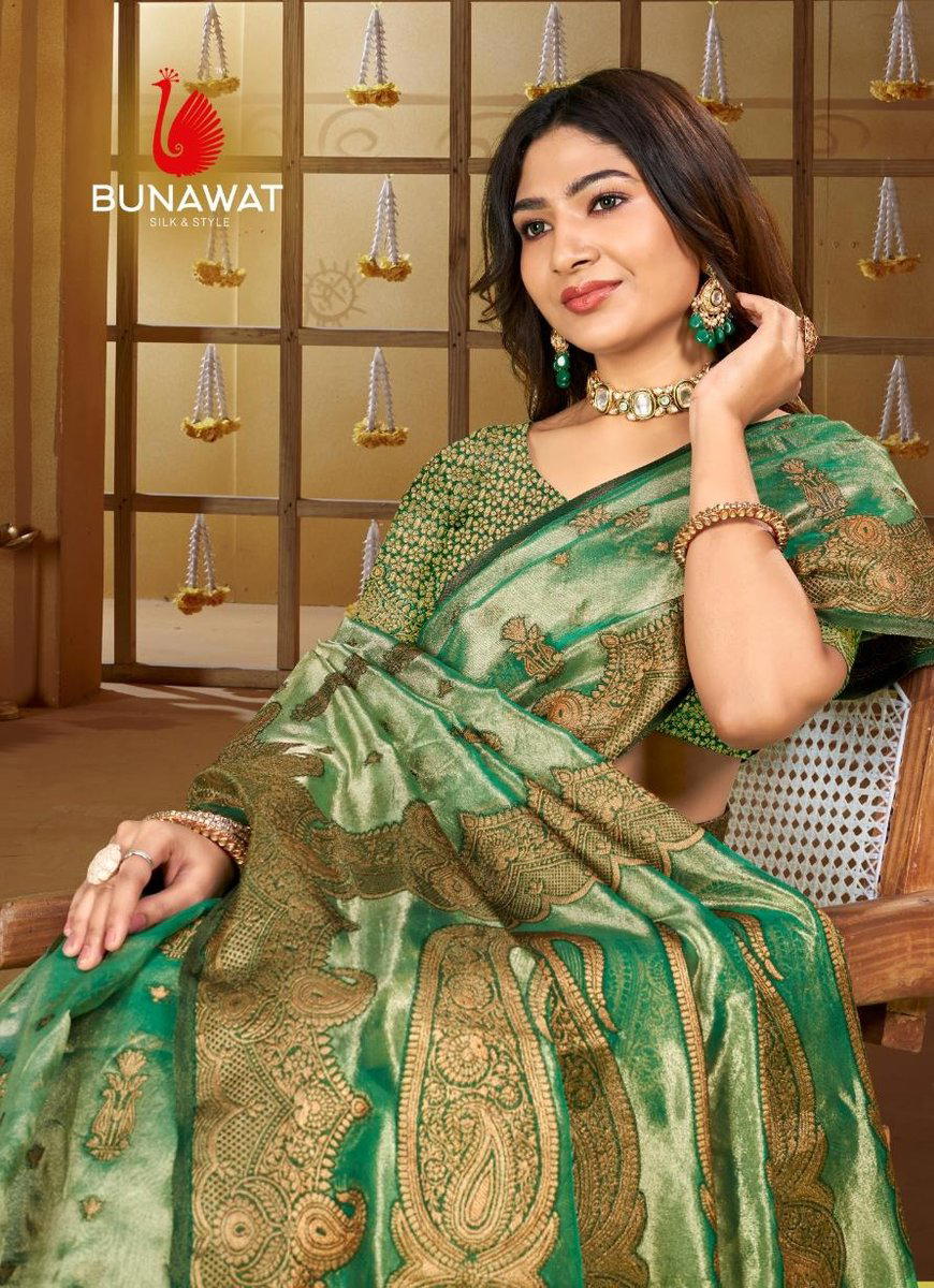 CINDRELLA VOL 5 BY BUNAWAT DESIGNER SILK SAREE WHOLESALER IN INDIA 1