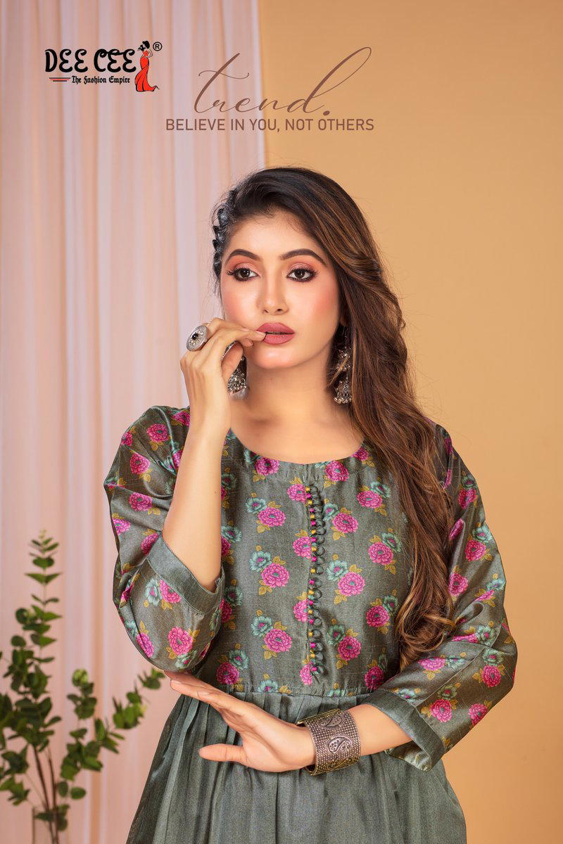 TWISHA BY DEECEE DESIGNER LONG KURTI WHOLESALER IN INDIA 1