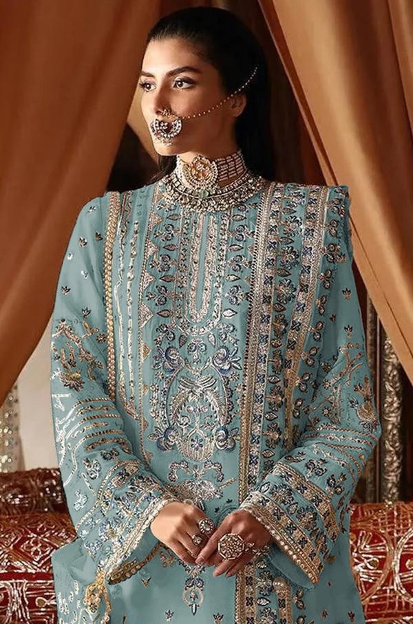 PAKISTANI 1149 BY MAARiA-A DESIGNER GEORGETTE PAKISTANI SALWAR SUIT WHOLESALER IN INDIA