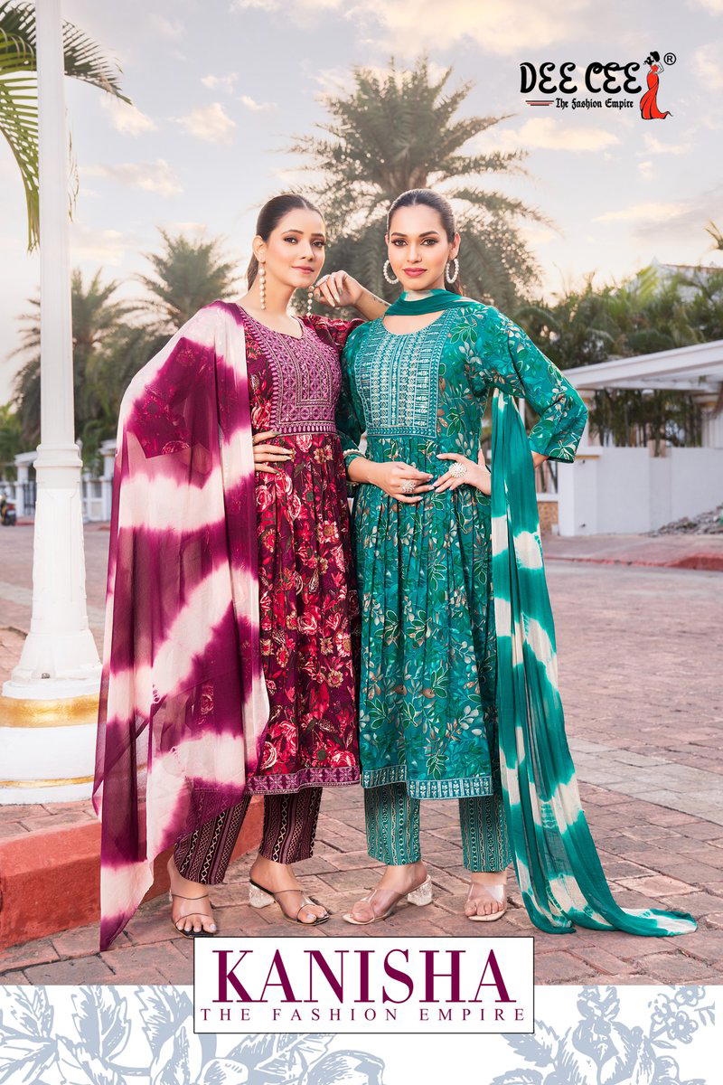 KANISHA BY DEECEE DESIGNER SALWAR SUIT WHOLESALER IN INDIA 1