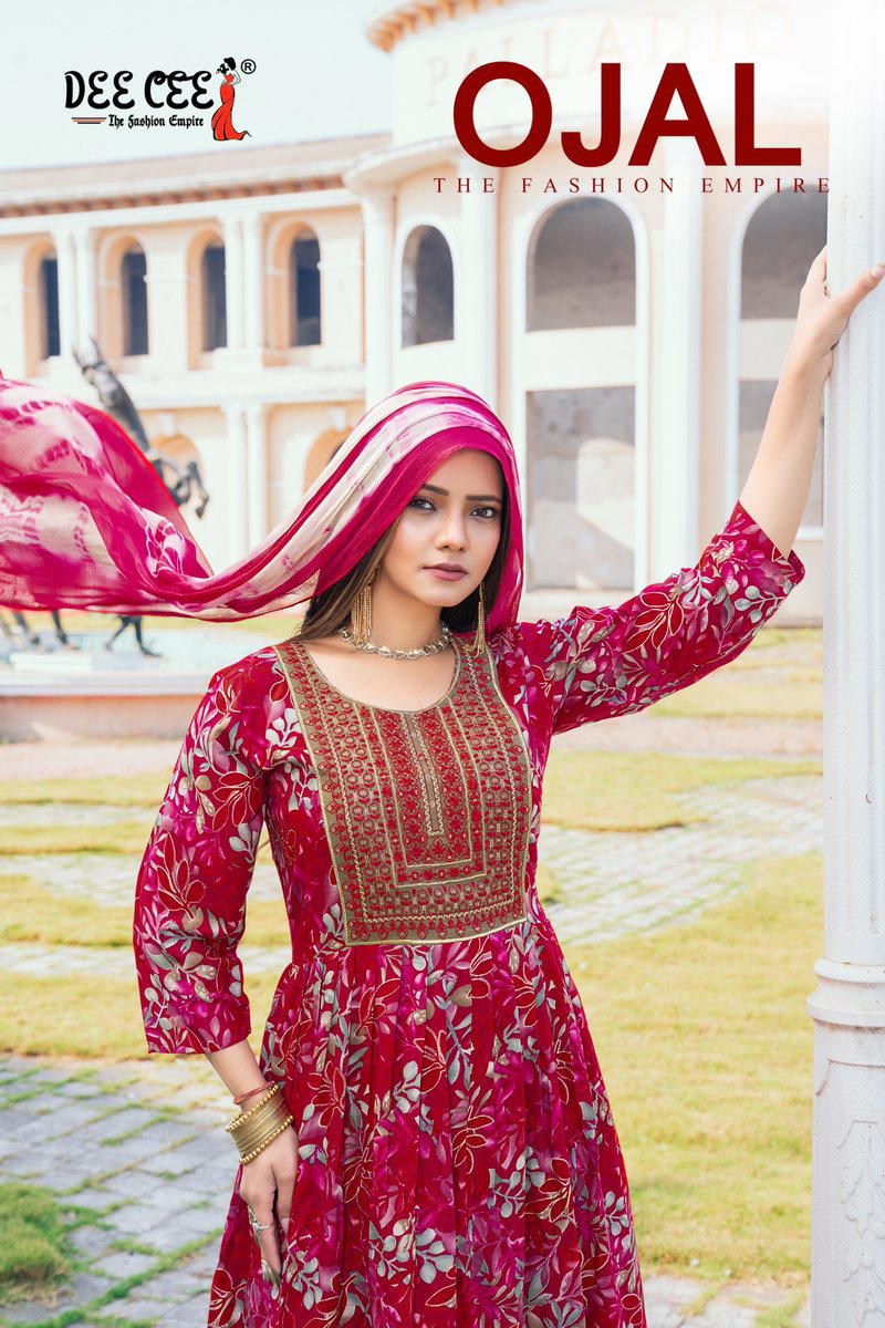 OJAL BY DEECEE DESIGNER ANARKALI SALWAR SUIT WHOLESALER IN INDIA 1