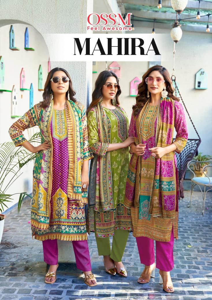 MAHIRA BY OSSM DESIGNER SALWAR SUIT WHOLESALER IN INDIA 1