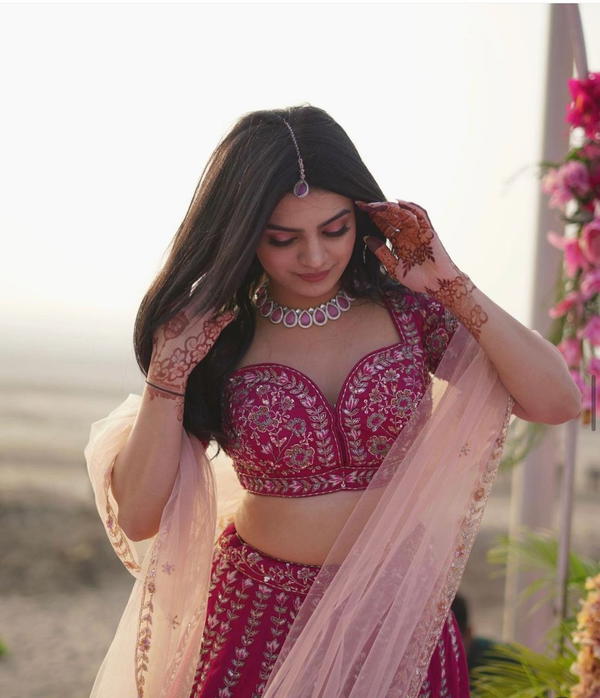 H67 BY FB DESIGNER SILK LEHENGA CHOLI WHOLESALER IN INDIA