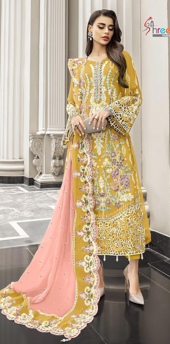 D.NO K 5171 BY SHREE FAB DESIGNER SALWAR SUIT WHOLESALER IN INDIA 1