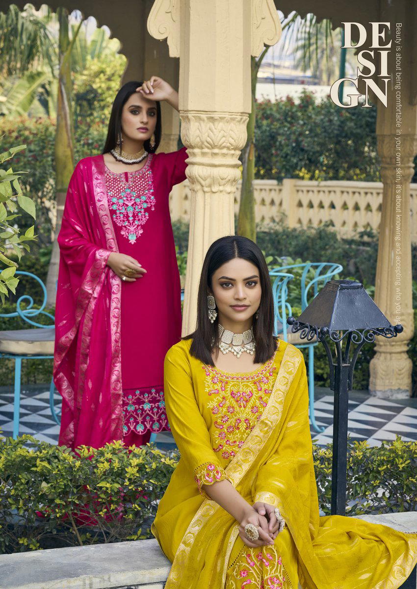 RAZIA BY KARISSA DESIGNER SILK SALWAR SUIT WHOLESALER IN INDIA 1