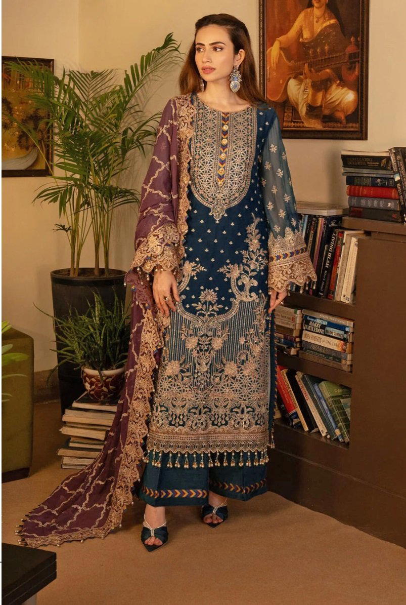 ANAMSA 635 BY SAGAR IMPEX DESIGNER GEORGETTE SALWAR SUIT WHOLESALER IN INDIA 1
