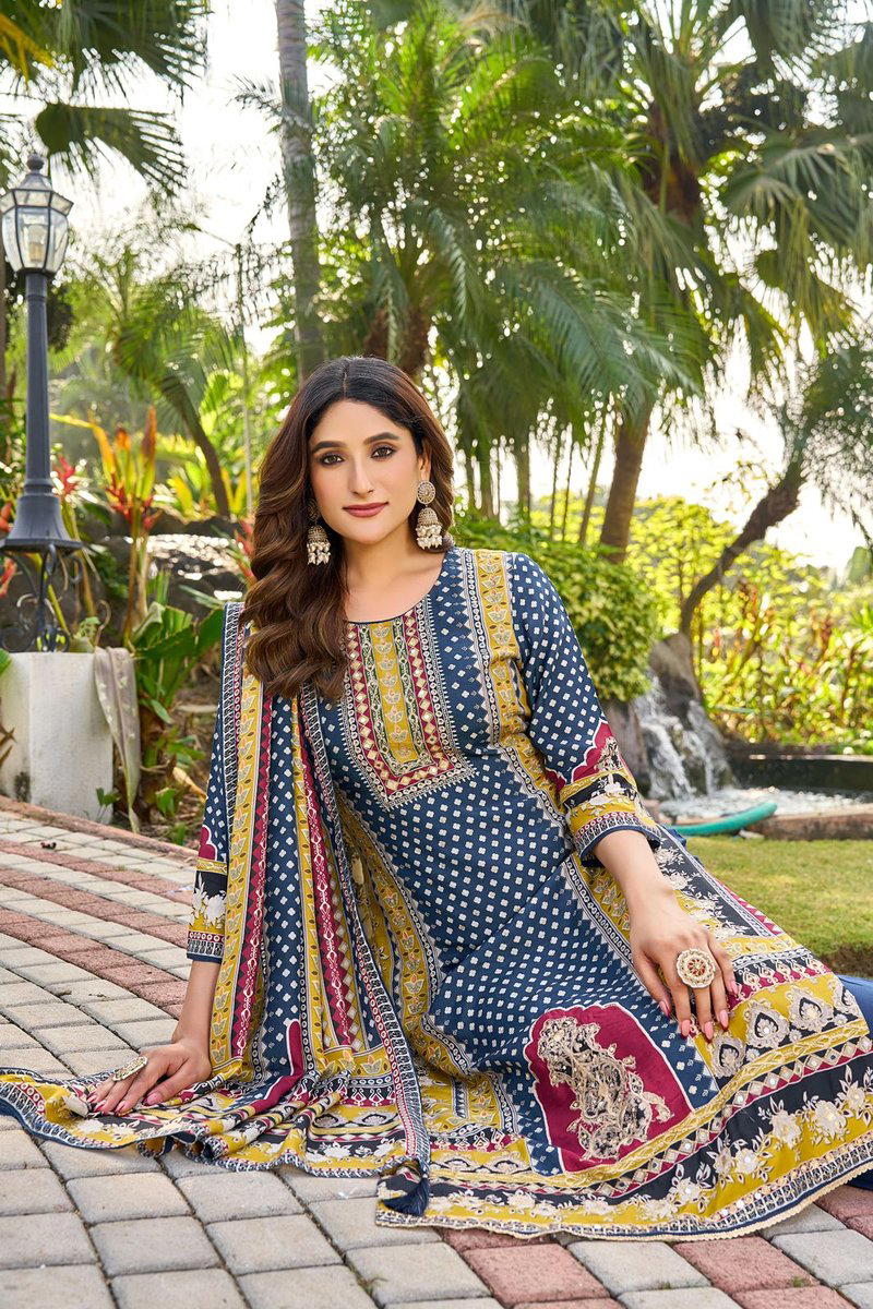 KT 126 BY SHREE FAB DESIGNER SALWAR SUIT WHOLESALER IN SURAT 1