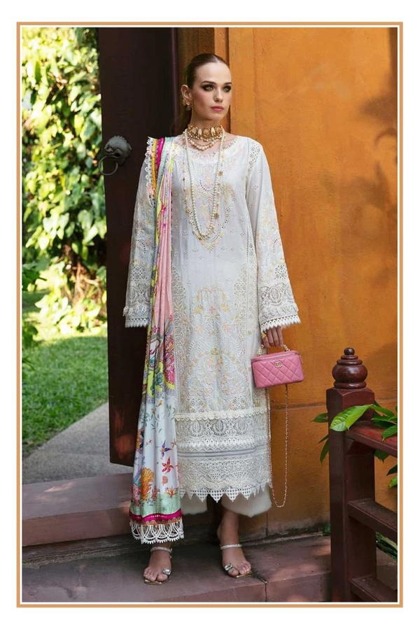 CHIKANKARI VOL 3 BY SANIYA TRENDZ DESIGNER COTTON SALWAR SUIT WHOLESALER IN INDIA