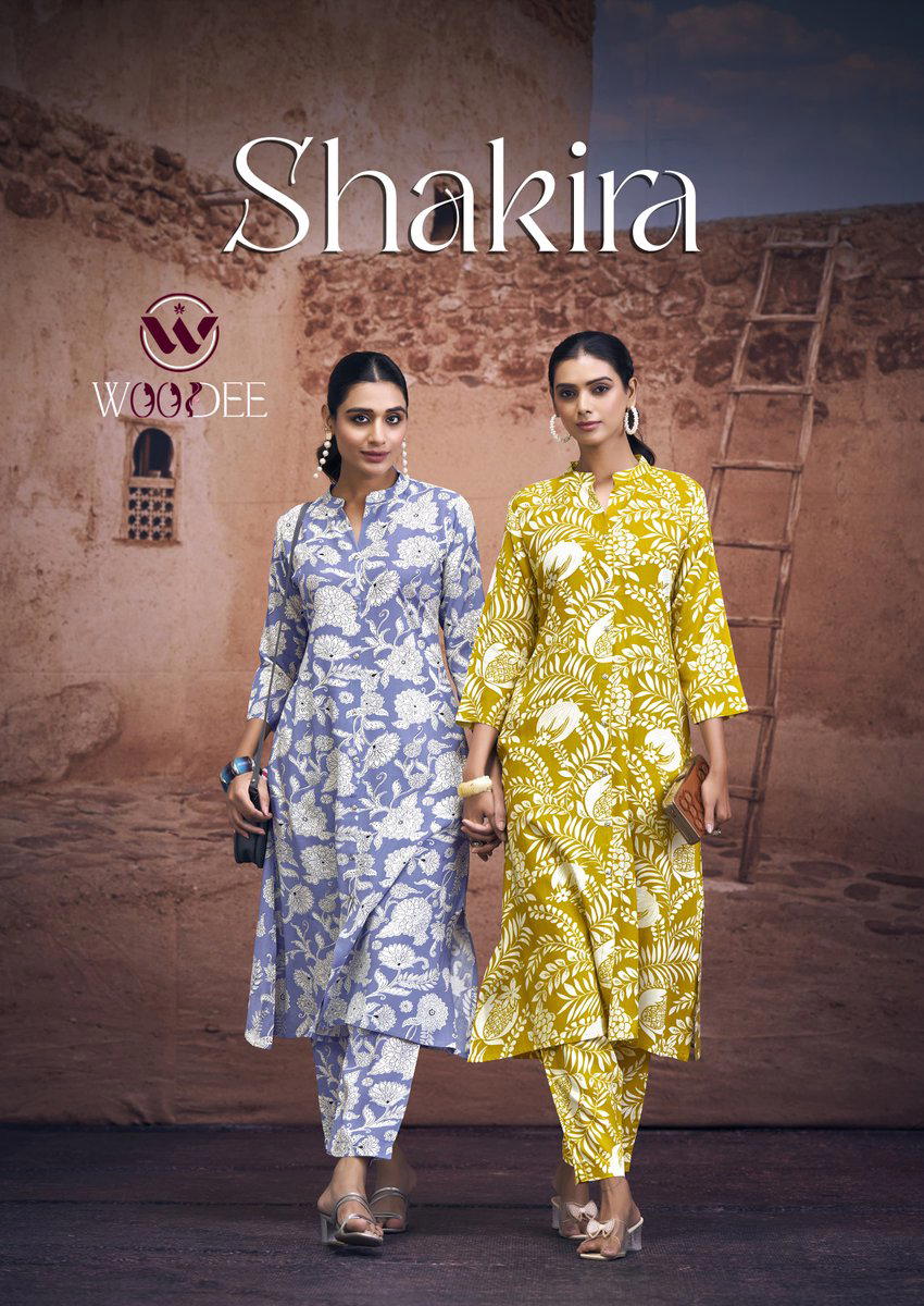 SHAKIRA BY WOODEE DESIGNER CO-ORD SET WHOLESALER IN INDIA 1