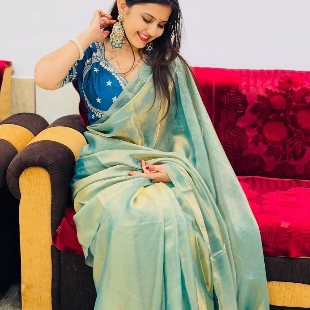 BT 1258 BY BT DESIGNER SOFT HEAVY SPACE SILK SAREE WHOLESALER IN INDIA 1