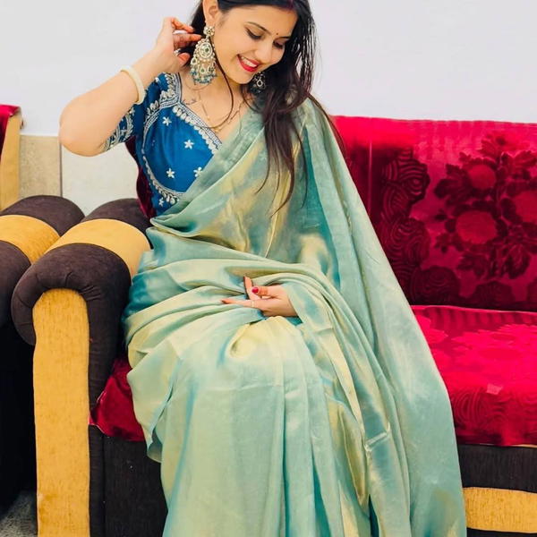 BT 1258 BY BT DESIGNER SOFT HEAVY SPACE SILK SAREE WHOLESALER IN INDIA