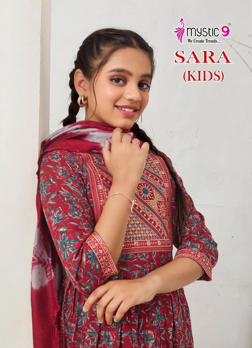 SARA VOL 1 BY MYSTIC 9 DESIGNER SALWAR SUIT WHOLESALER IN INDIA 1