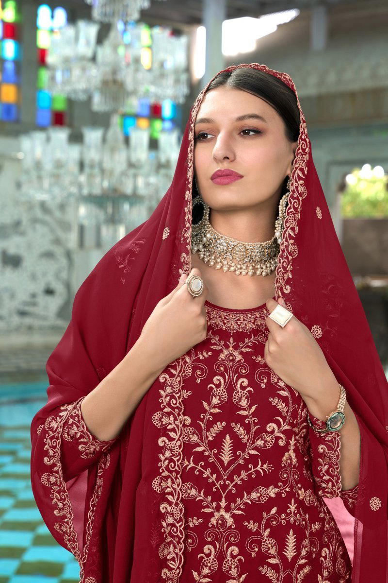 AFRA BY BANWERY DESIGNER GEORGETTE SALWAR SUIT WHOLESALER IN INDIA 1