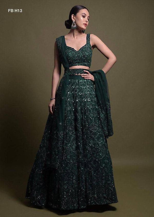H19 BY FB DESIGNER NET LEHENGA CHOLI WHOLESALER IN INDIA